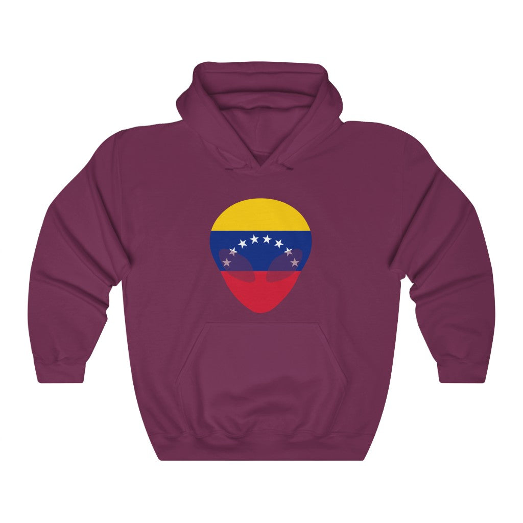 Venezuela Alien Flag Hoodie Sweatshirt - Unisex