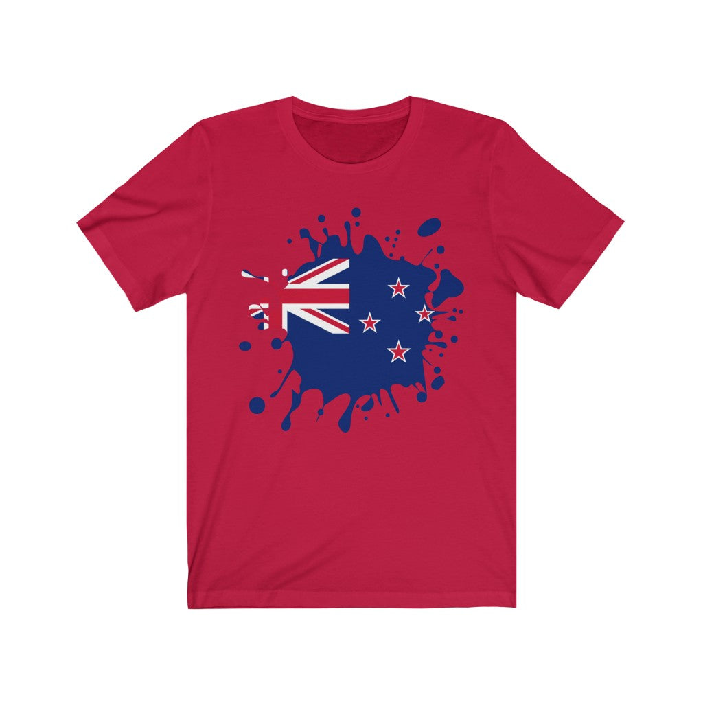 New Zealand Splat Flag Premium Tee - Unisex