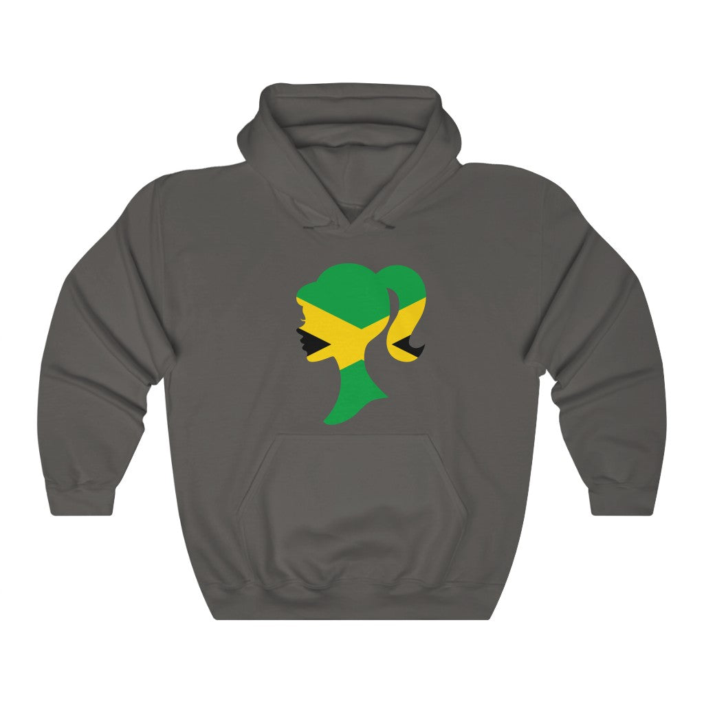 Jamaica Girl Flag Hoodie Sweatshirt - Unisex