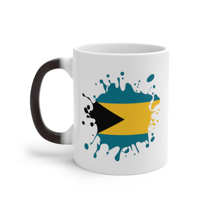 Bahamas Splat Color Changing Mug
