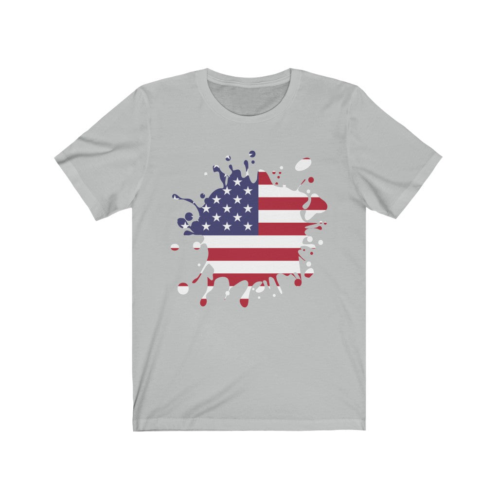 United States of America Splat Flag Premium Tee - Unisex