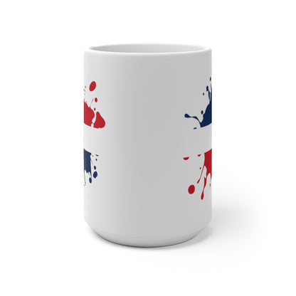 Dominican Republic Splat Color Changing Mug