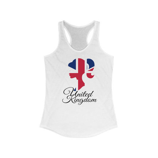 United Kingdom Girl Flag Tank 1 - Women
