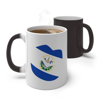 El Salvador Lips Color Changing Mug