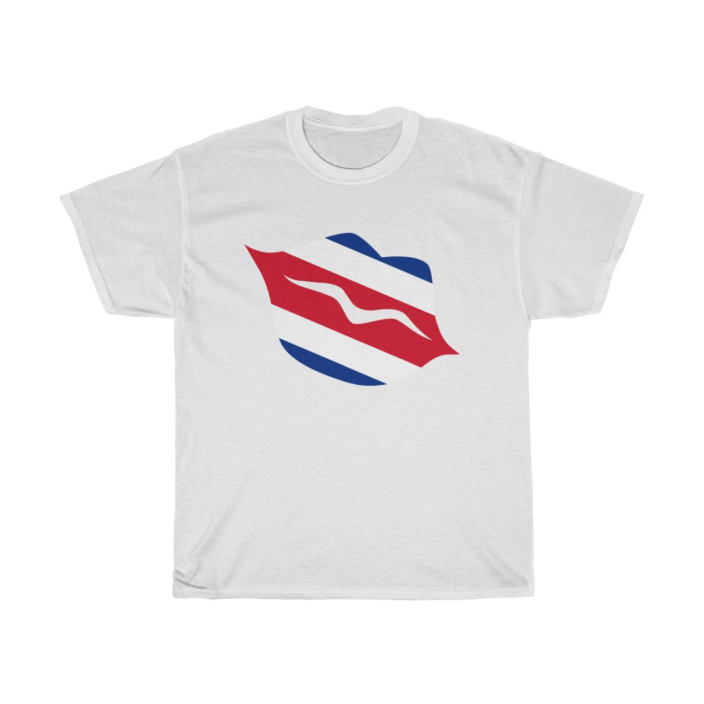 Costa Rica Lips Flag Standard Tee - Unisex