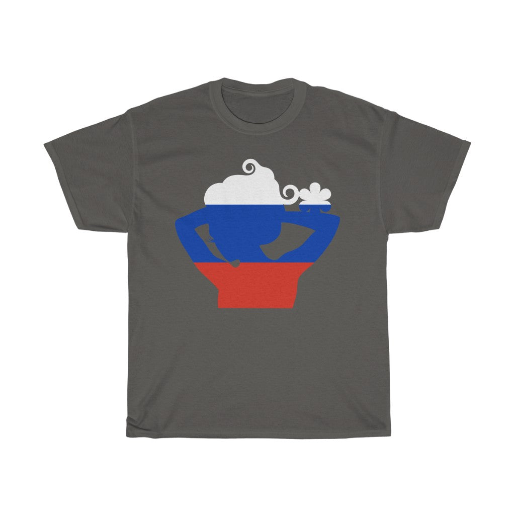 Russia Lady Flag Standard Tee - Unisex