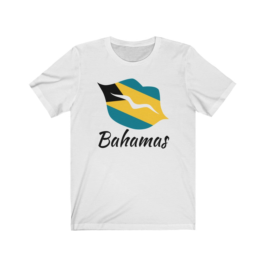 Bahamas Lips Flag Premium Tee 1 - Unisex