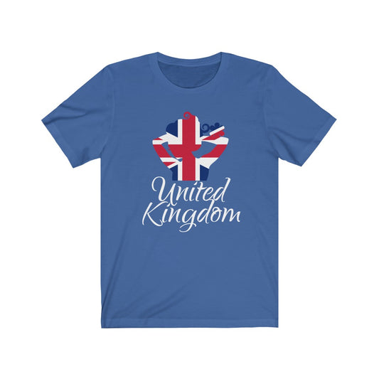 United Kingdom Lady Flag Premium Tee 2 - Unisex