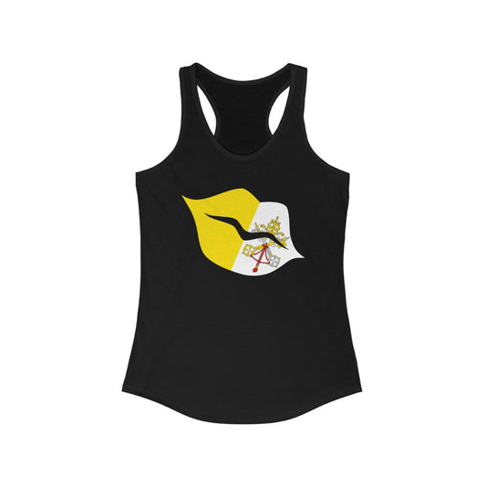 Holy See Lips Flag Tank - Women