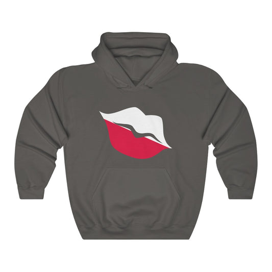 Poland Lips Flag Hoodie Sweatshirt - Unisex