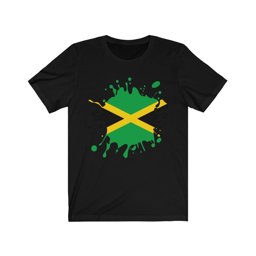 Jamaica Splat Flag Premium Tee - Unisex