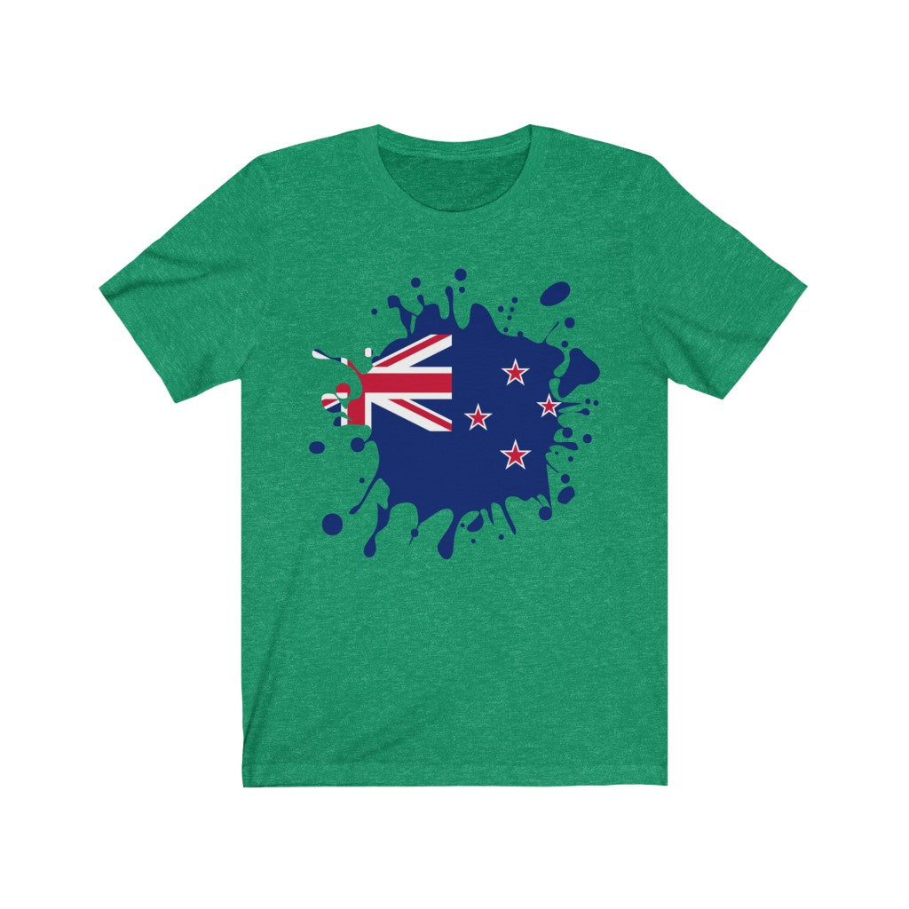 New Zealand Splat Flag Premium Tee - Unisex