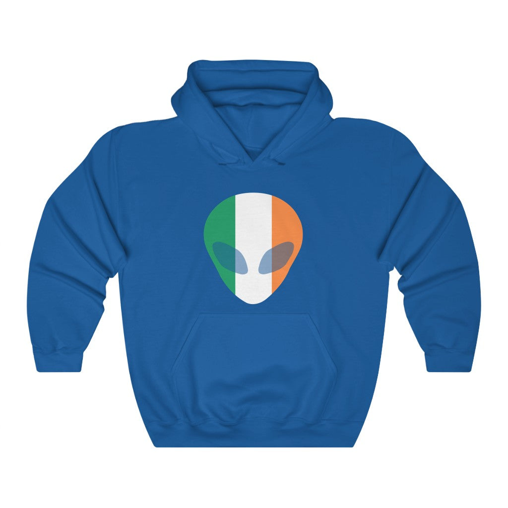 Ireland Alien Flag Hoodie Sweatshirt - Unisex
