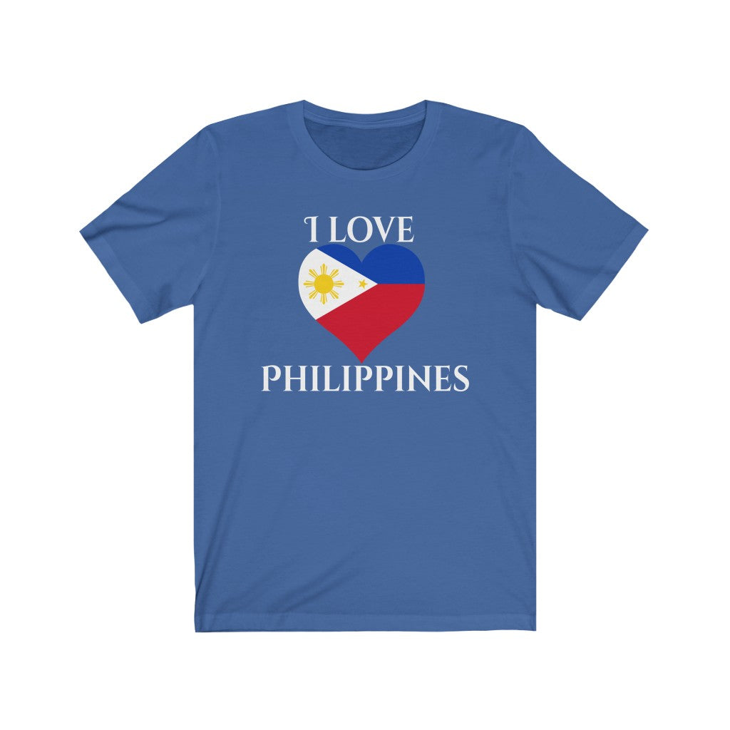 Philippines Heart Flag Premium Tee 2 - Unisex