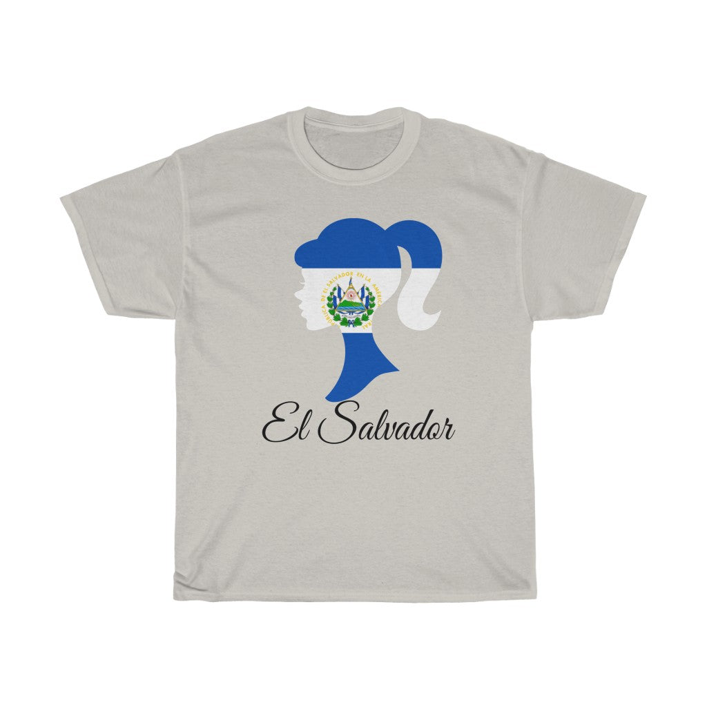 El Salvador Girl Flag Standard Tee 1 - Unisex