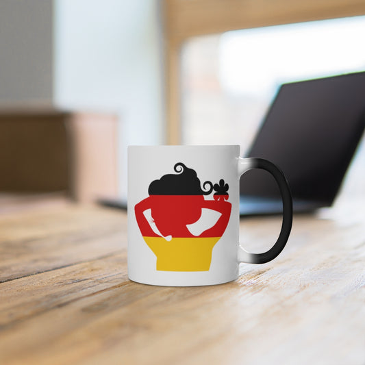 Germany Lady Color Changing Mug