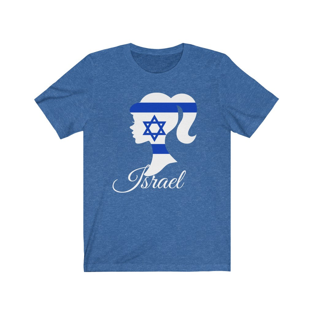 Israel Girl Flag Premium Tee 2 - Unisex
