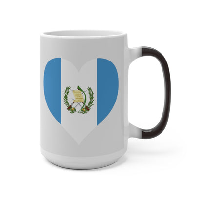 Guatemala Heart Color Changing Mug