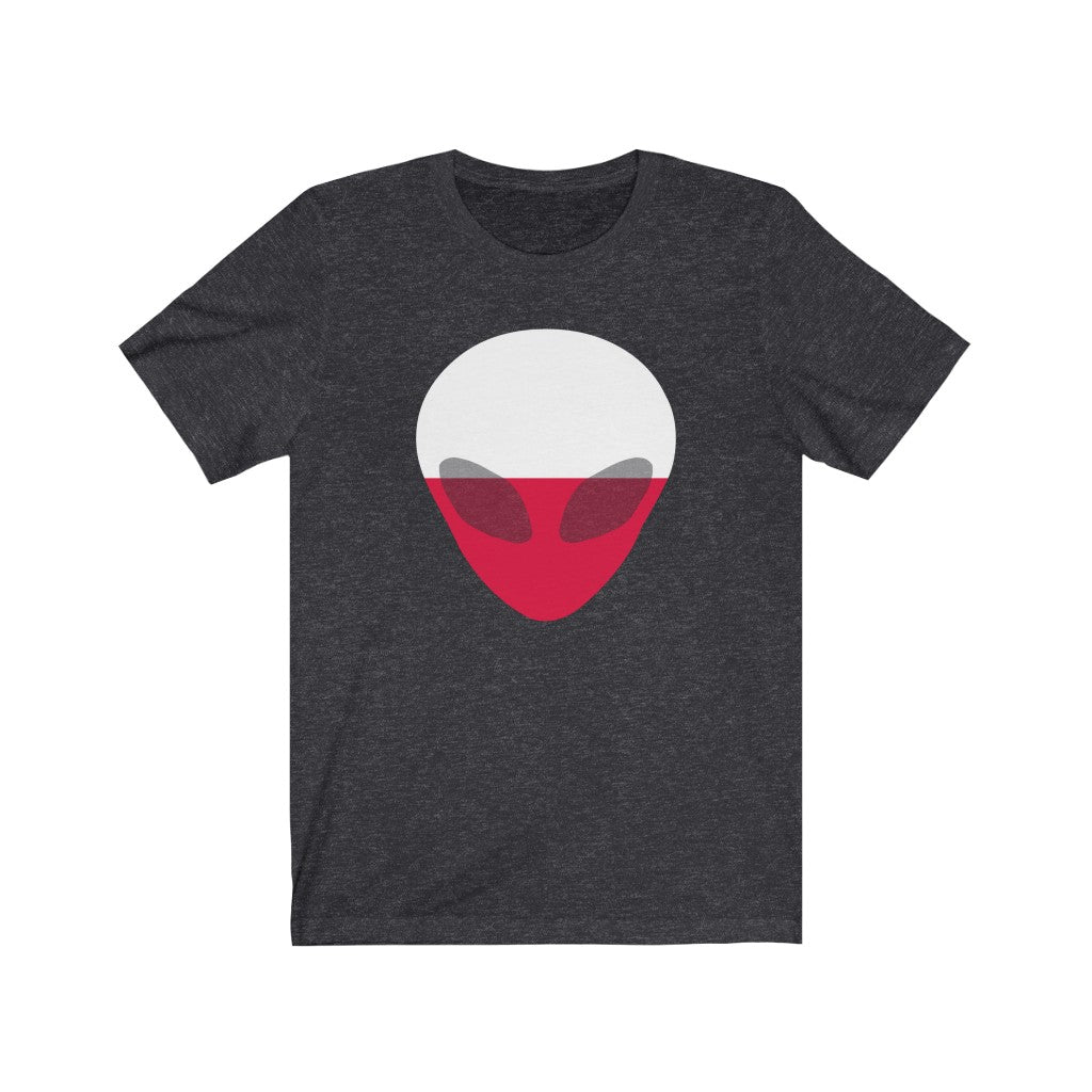 Poland Alien Flag Premium Tee - Unisex