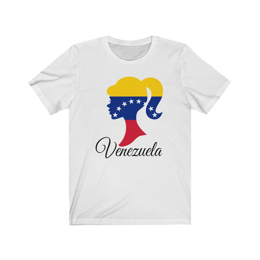 Venezuela Girl Flag Premium Tee 1 - Unisex