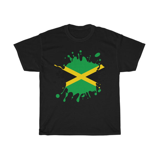 Jamaica Splat Flag Standard Tee - Unisex