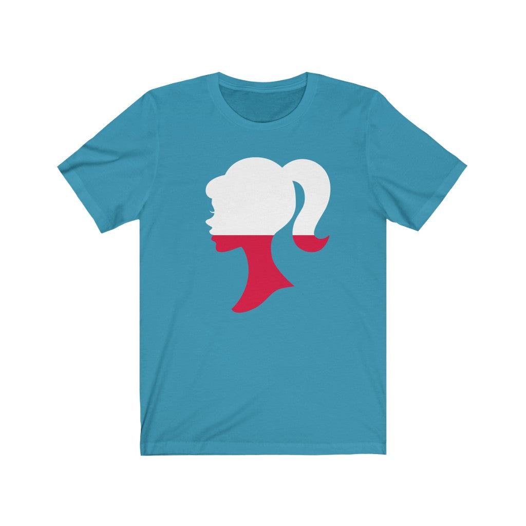 Poland Girl Flag Premium Tee - Unisex