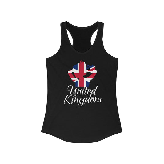 United Kingdom Lady Flag Tank 2 - Women
