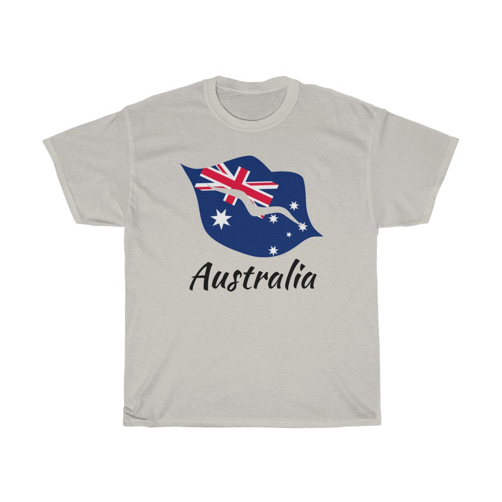 Australia Lips Flag Standard Tee 1 - Unisex