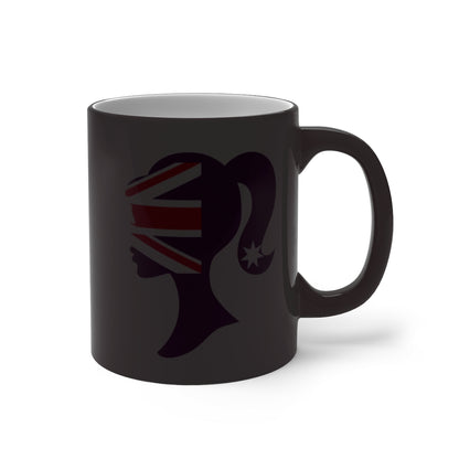 Australia Girl Color Changing Mug