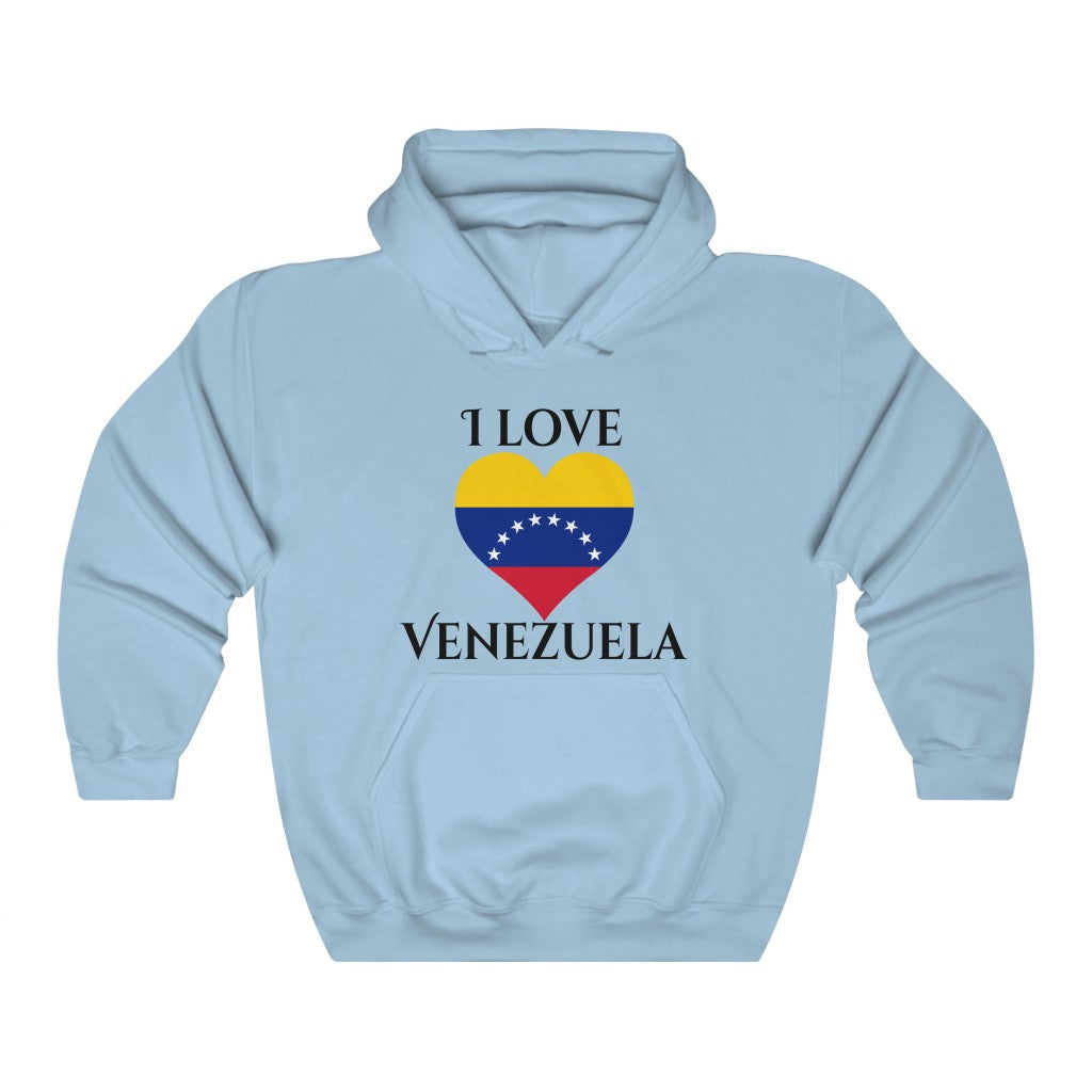 Venezuela Heart Flag Hoodie Sweatshirt 1 - Unisex
