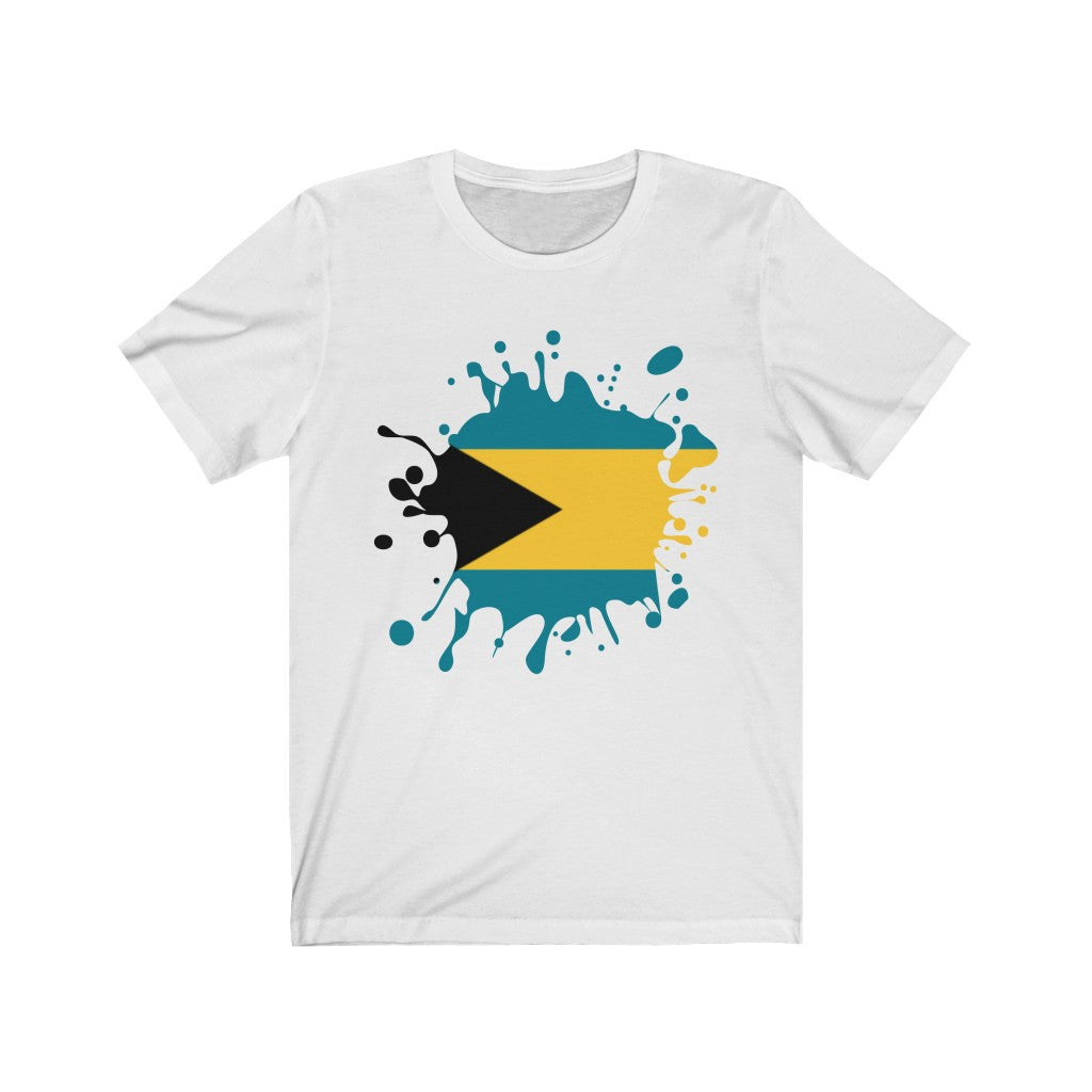 Bahamas Splat Flag Premium Tee - Unisex