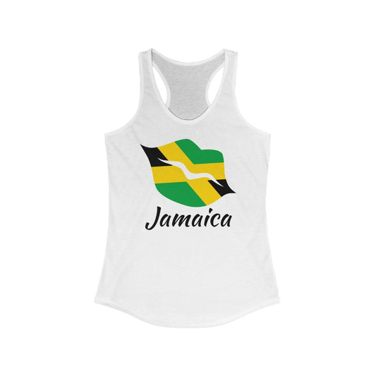 Jamaica Lips Flag Tank 1 - Women