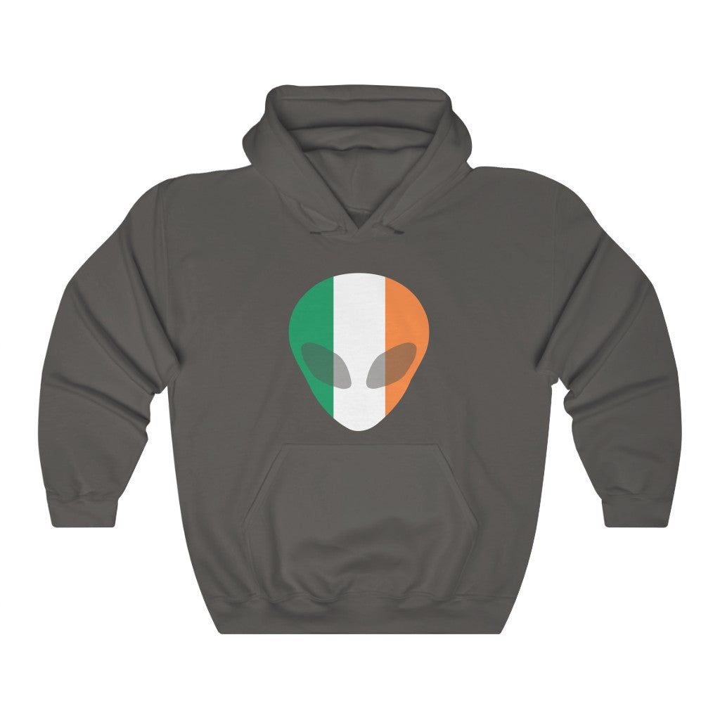 Ireland Alien Flag Hoodie Sweatshirt - Unisex