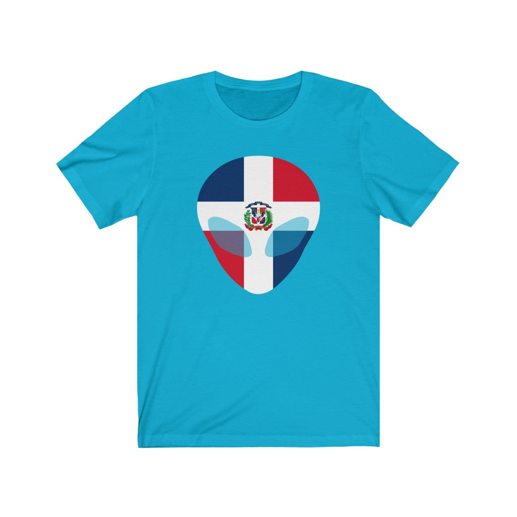 Dominican Republic Alien Flag Premium Tee - Unisex
