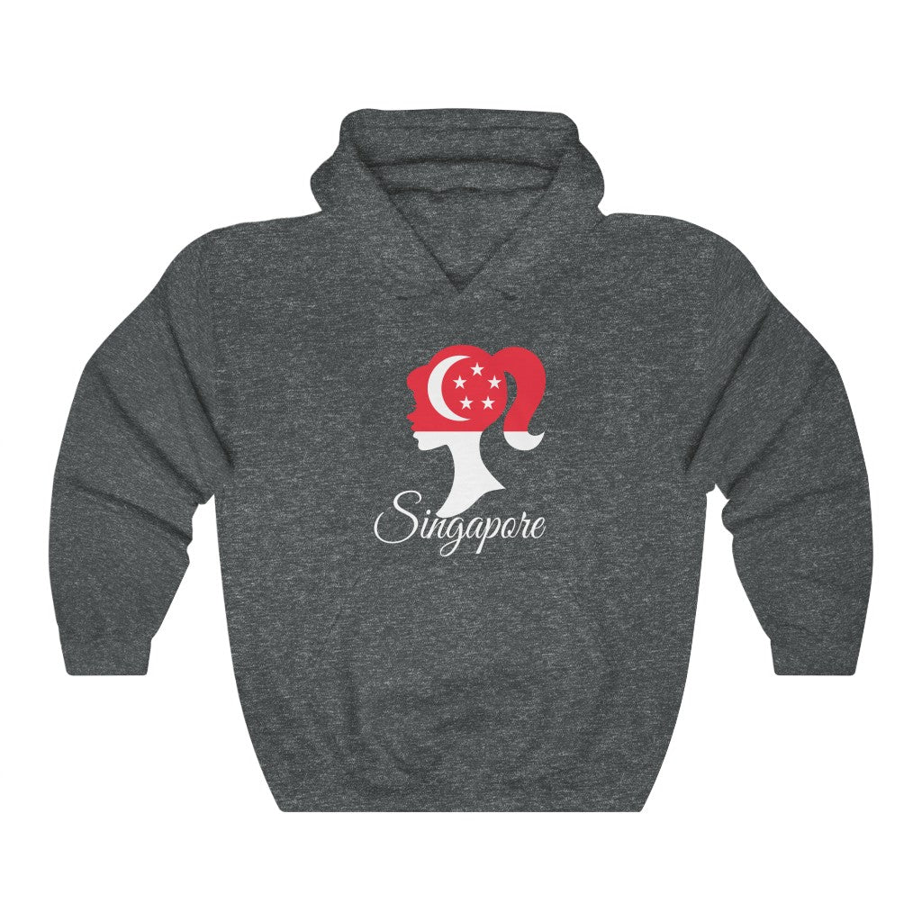 Singapore Girl Flag Hoodie Sweatshirt 2 - Unisex