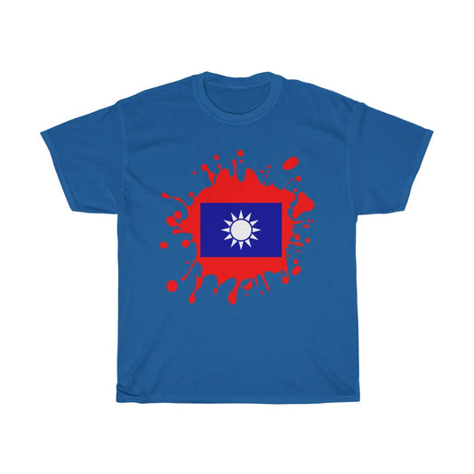Republic of China (Taiwan) Splat Flag Standard Tee - Unisex