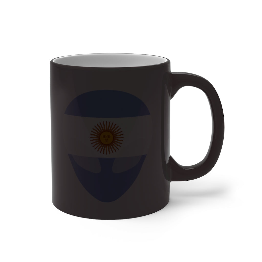 Argentina Alien Color Changing Mug