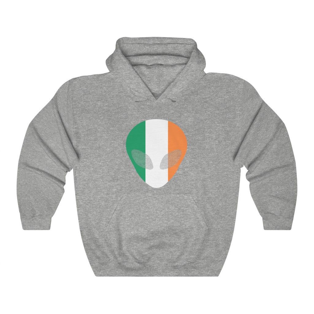 Ireland Alien Flag Hoodie Sweatshirt - Unisex