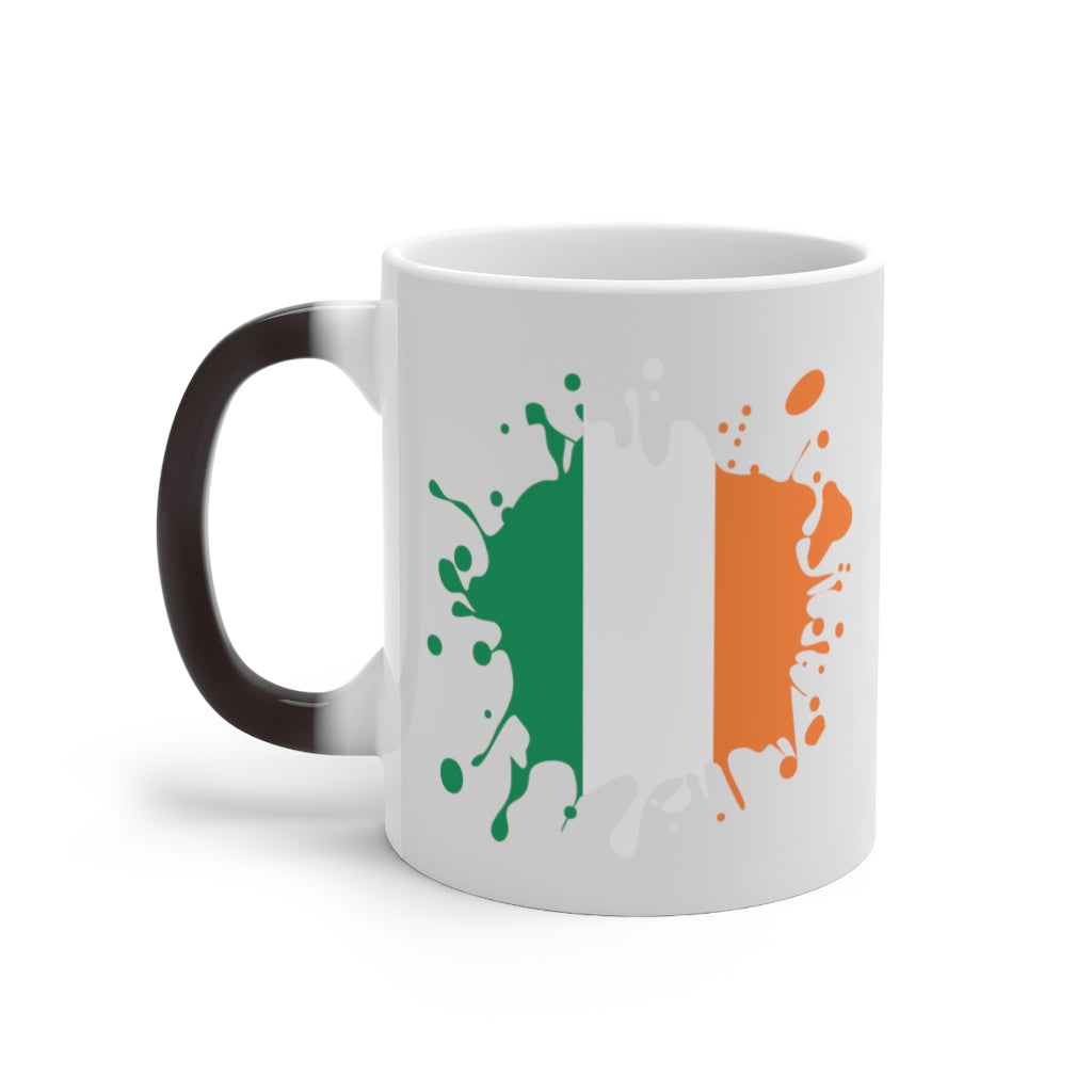 Ireland Splat Color Changing Mug