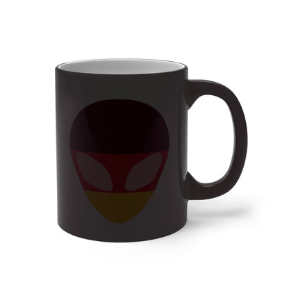 Germany Alien Color Changing Mug