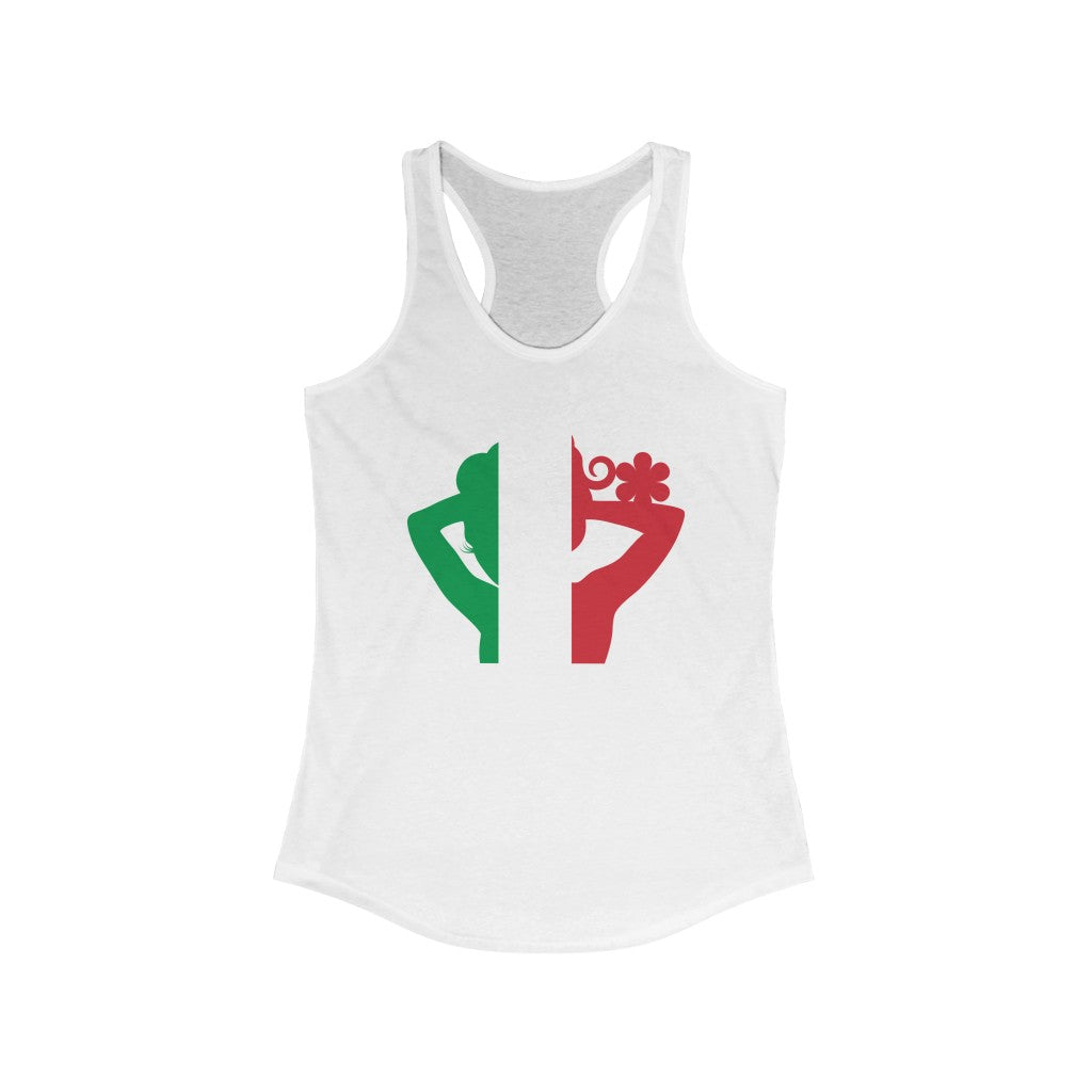 Italy Lady Flag Tank – Women