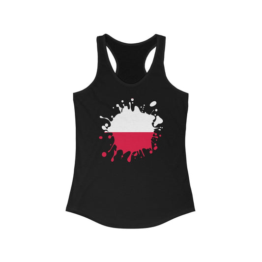 Poland Splat Flag Tank - Women