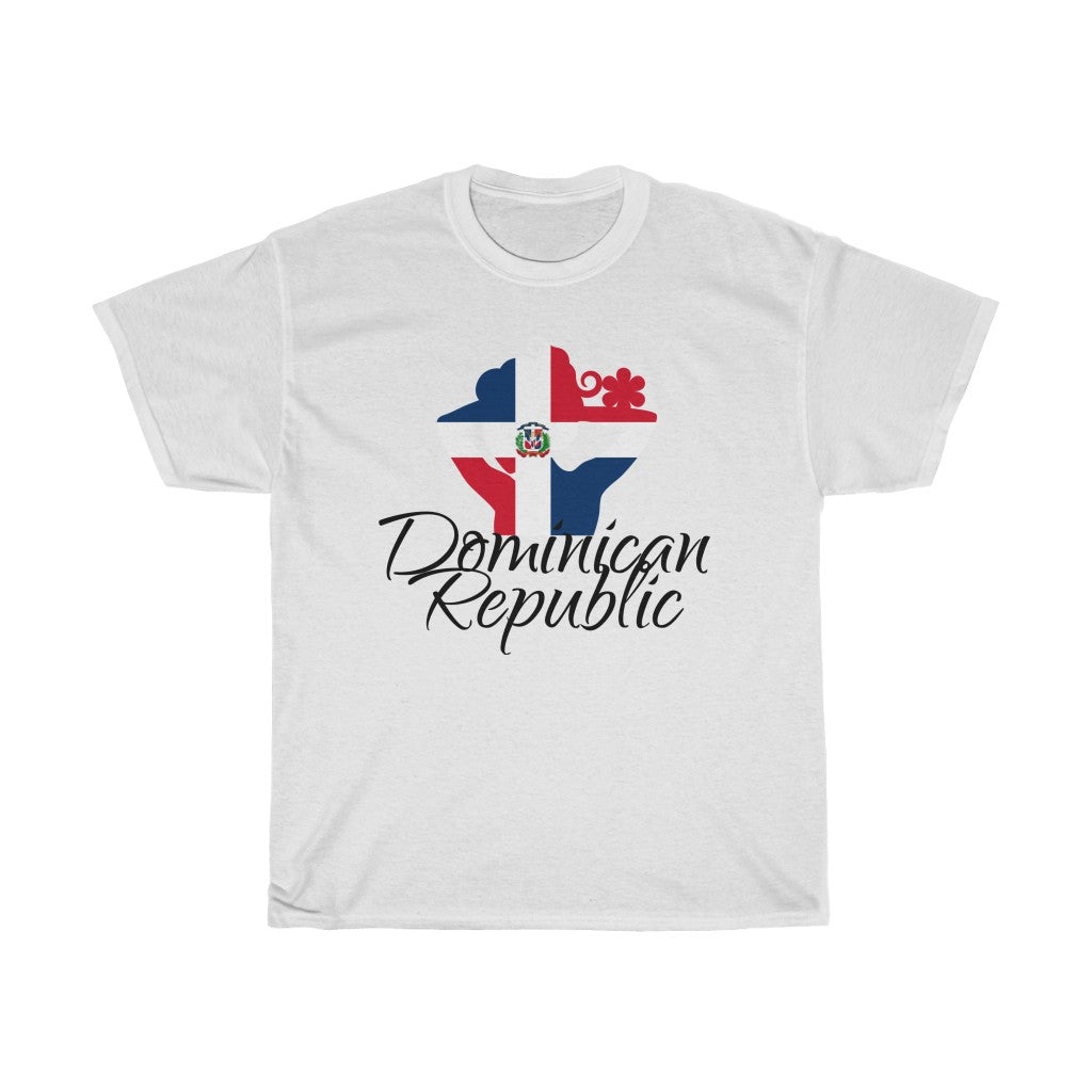 Dominican Republic Lady Flag Standard Tee 3 - Unisex