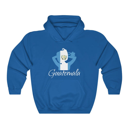 Guatemala Lady Flag Hoodie Sweatshirt 2 - Unisex