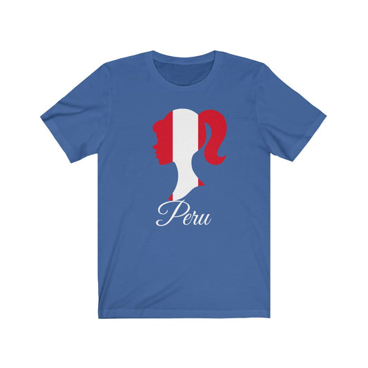 Peru Girl Flag Premium Tee 2 - Unisex