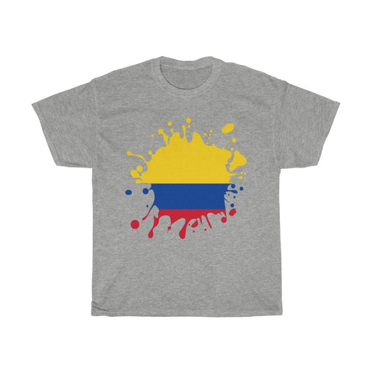 Colombia Splat Flag Standard Tee - Unisex