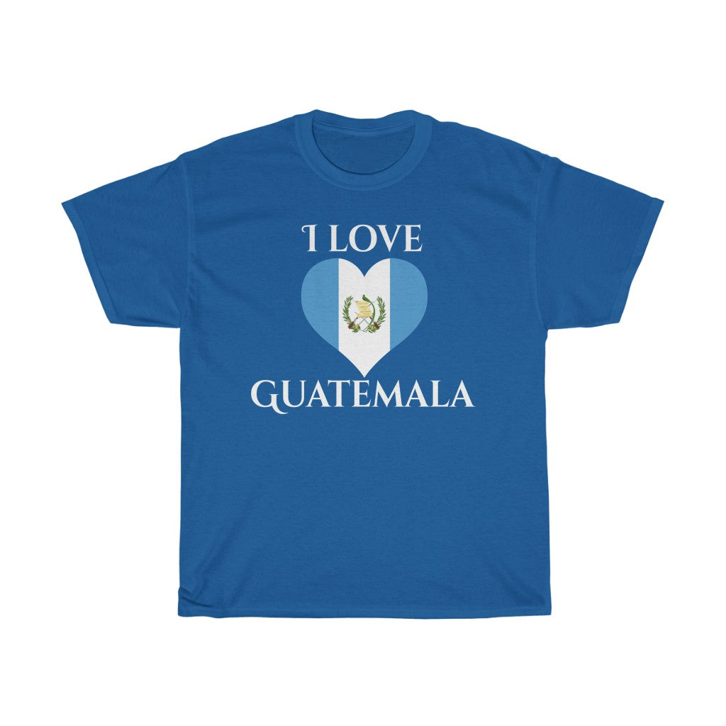 Guatemala Heart Flag Standard Tee 2 - Unisex