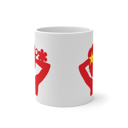 China Lady Color Changing Mug