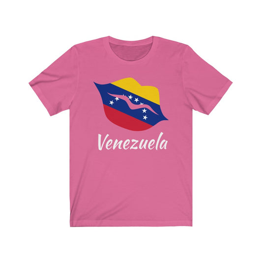Venezuela Lips Flag Premium Tee 2 - Unisex