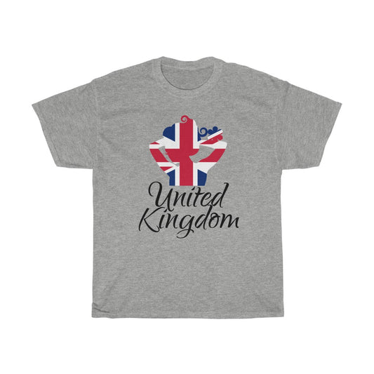 United Kingdom Lady Flag Standard Tee 1 - Unisex
